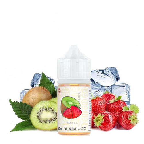 سالت نیکوتین توکیو توتفرنگی کیوی یخ | TOKYO ICED STRAWBERRY KIWI SALT JUICE